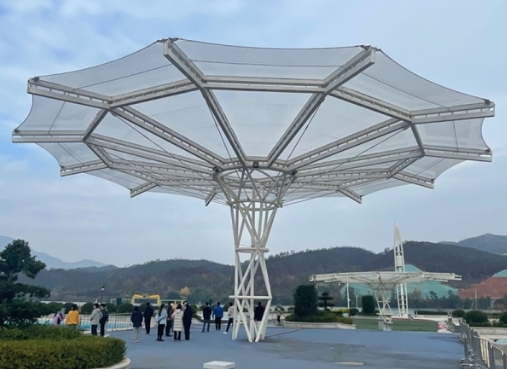 膜結構雨棚的魅力何在？全面解析其優勢與應用